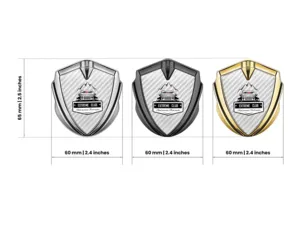 Emblema Metal Badge Disegno Mirato Elegante